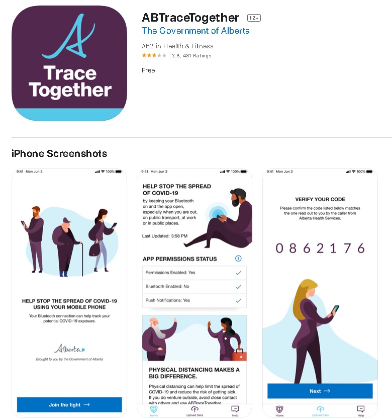 ABTraceTogether App for iOS