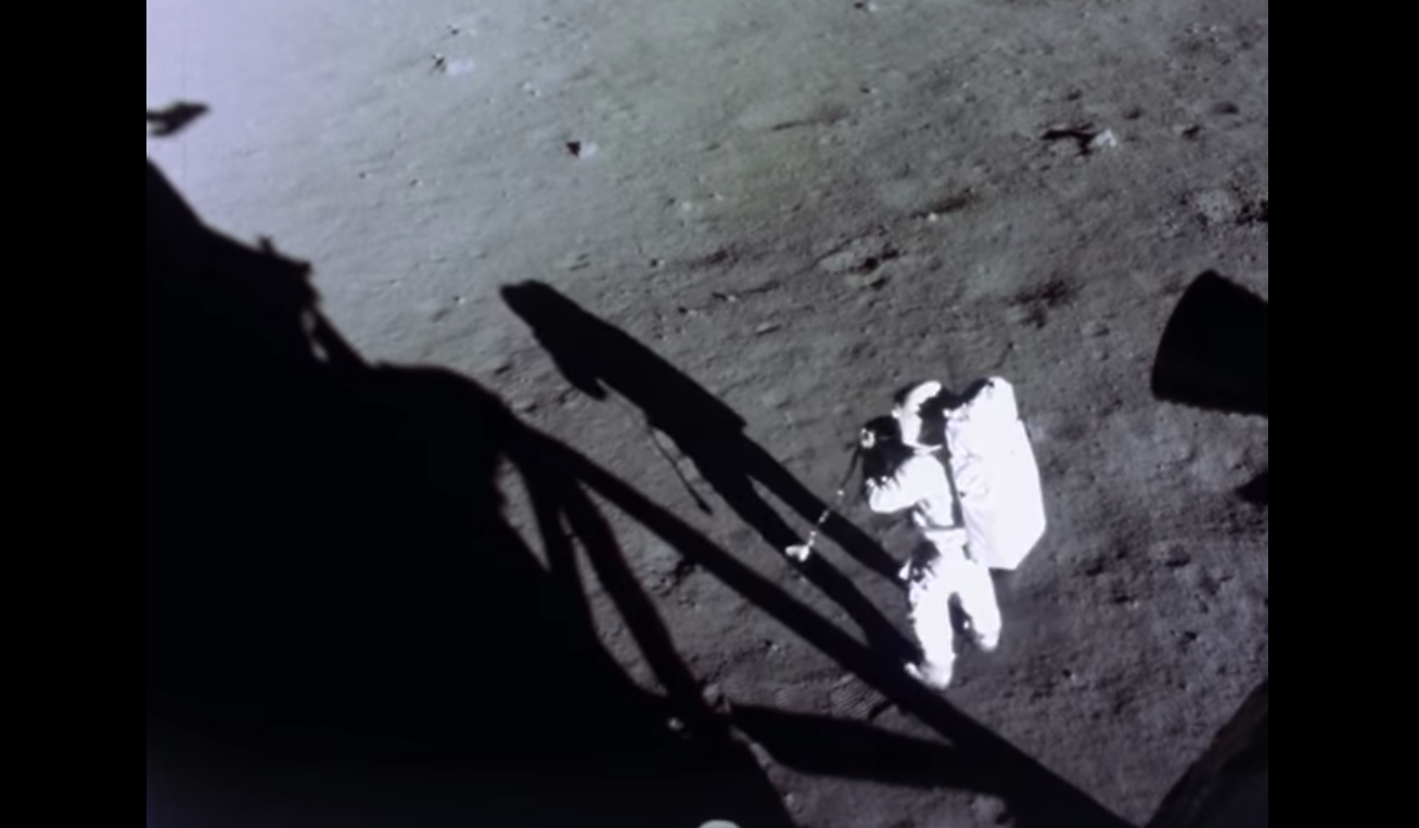 WATCH AI Enhanced This NASA's Stunning Historic Moon Landing Footage | Tech Times