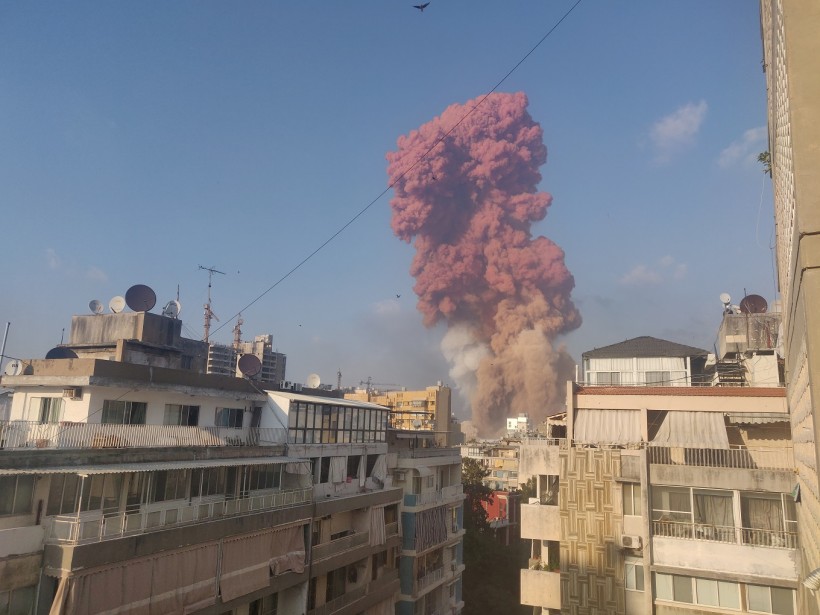 Lebanon Beirut explosion China North Korea