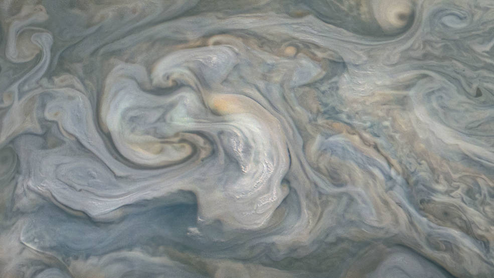 Jupiter NASA Juno mission shallow lightning