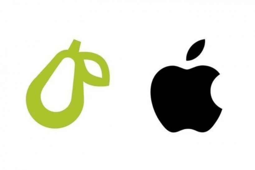 Prepear Apple fruit logo war