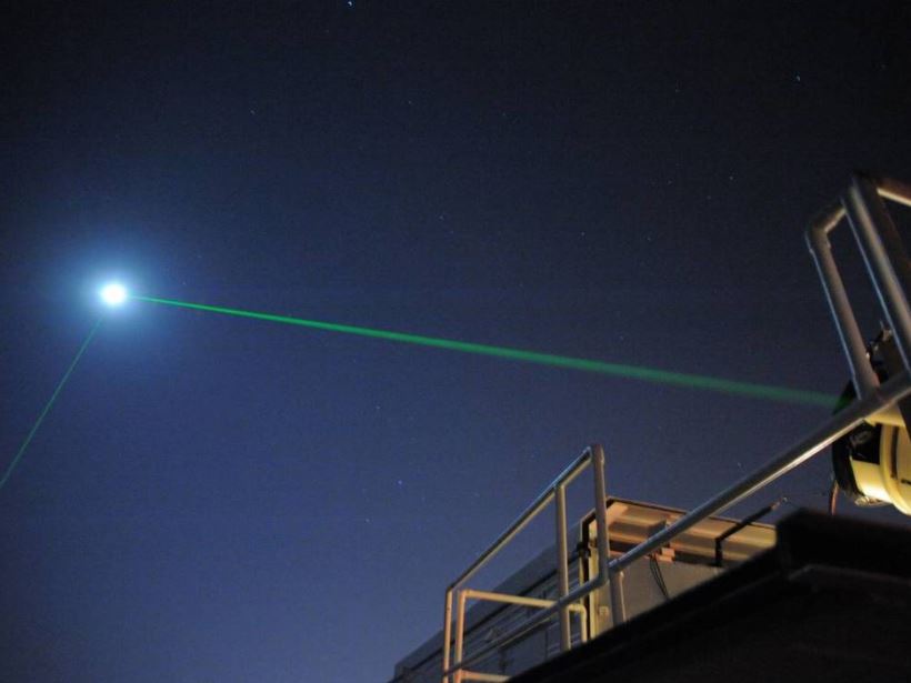 After Shooting Laser Beams, Scientists Discovered Something Happening Between Earth and Moon
