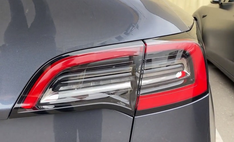 New Tail Light of Model Y