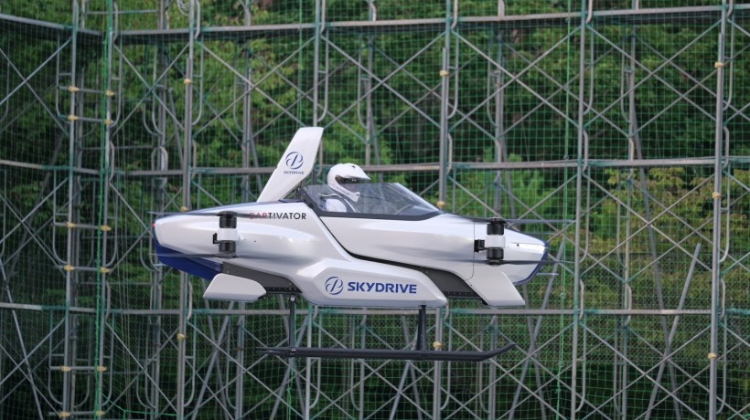 SkyDrive takes on the race to flying car technology with successful manned flight test