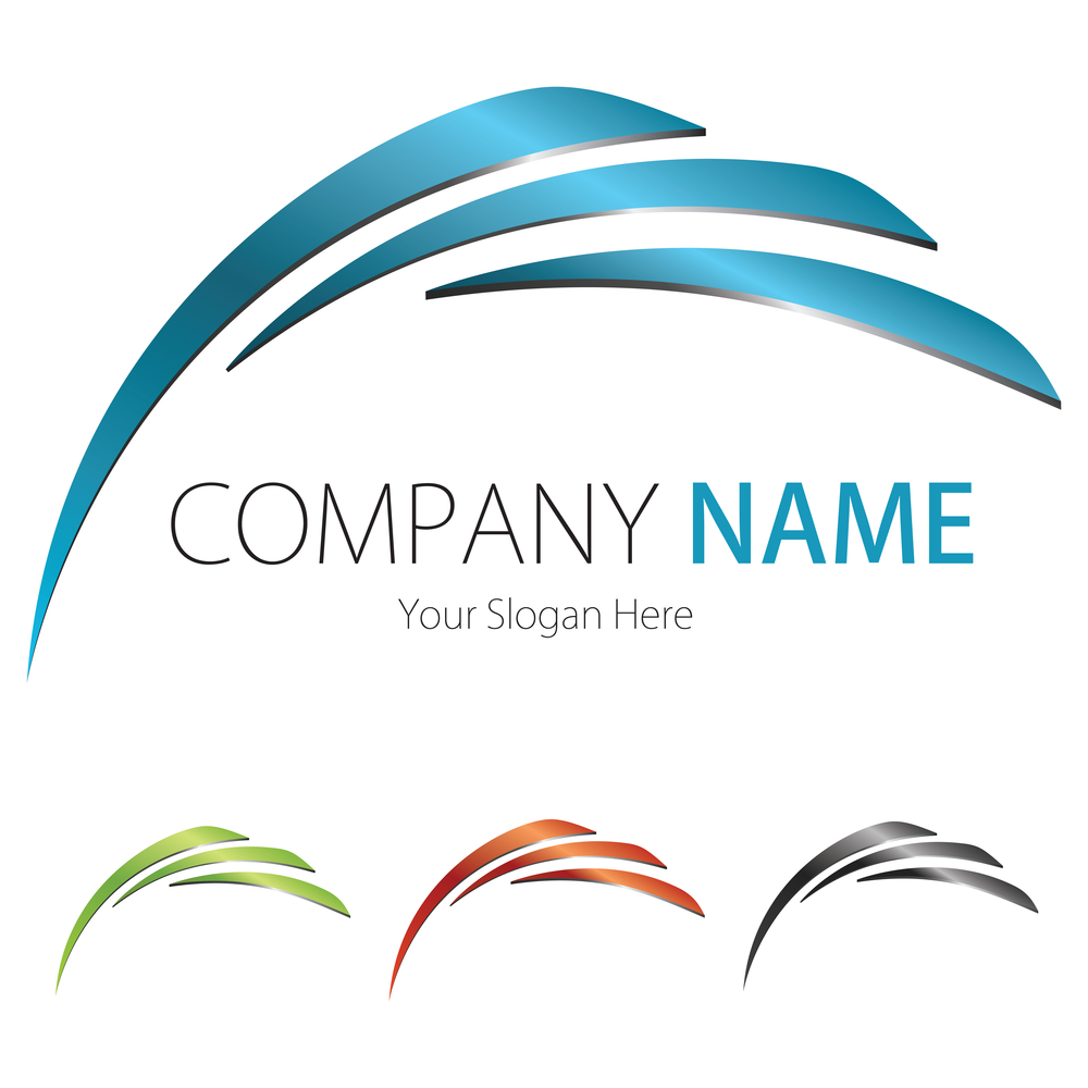 Company (Business) Logo Design, Vector, Arc, Wing