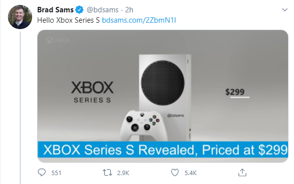 xbox series x sams