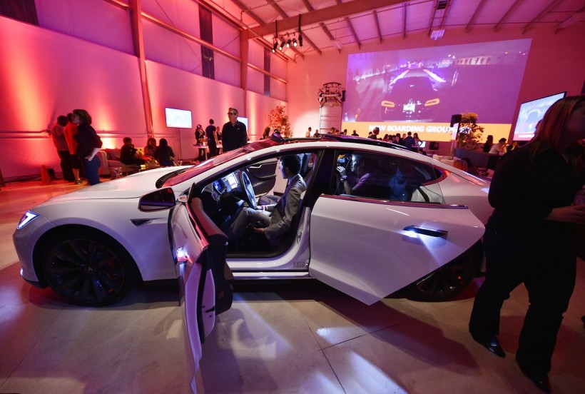 Tesla CEO Elon Musk Unveils New Vehicle