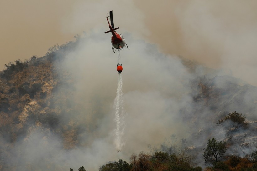 Wildfires continues in California