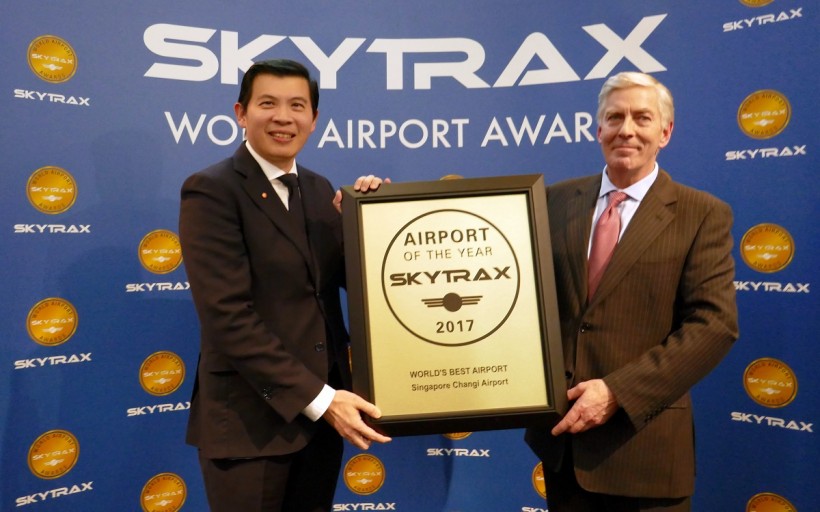 Changi Airport named World's Best Airport by Skytrax 2017