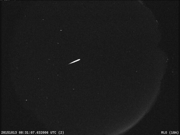 Orionid meteors appear every October