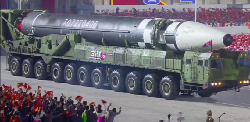 Kim Jong-Un Reveals North Korea's New Nuke; The Nuclear Missile is One of the Largest ICBMs in the World