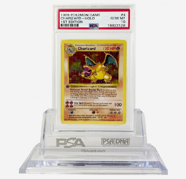 Auctioning a PSA 10 1st Charizard ~ No Reserve 