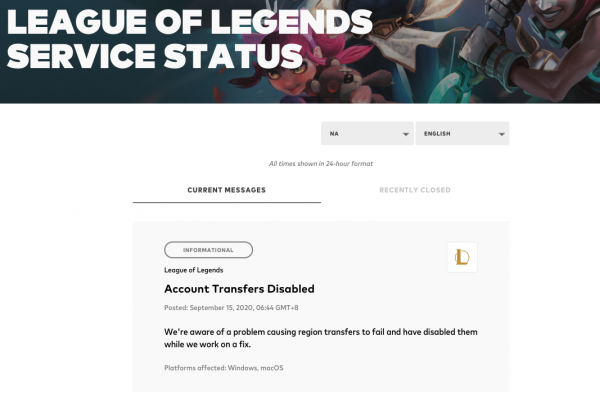 Are League of Legends Servers Down?