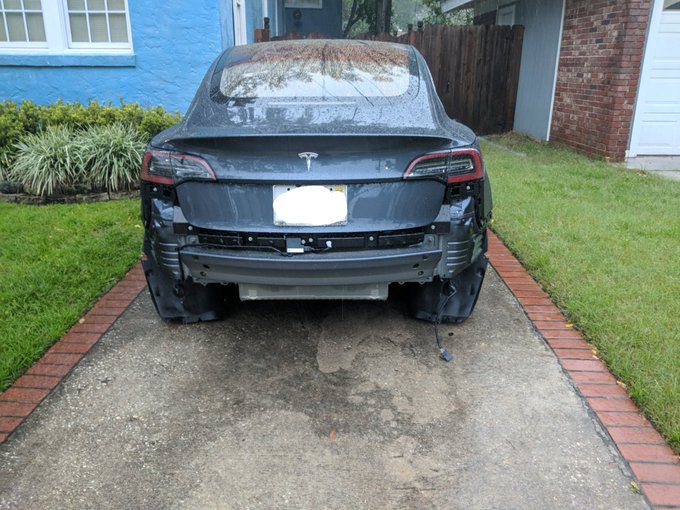 Tesla Rear Bumper