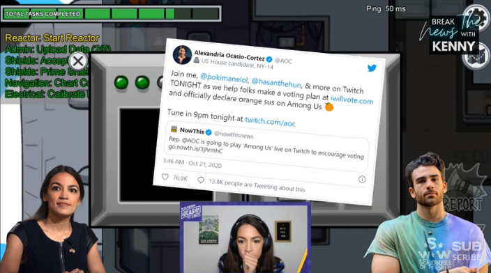 Ninja Just Lost to AOC as the Congresswoman Now Has 4x More Viewers than Ninja's Comeback to Twitch