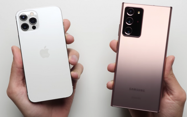 iPhone 12 vs Samsung S20 Ultra