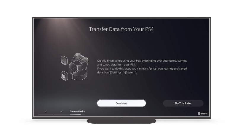 PlayStation 5 Data Transfer