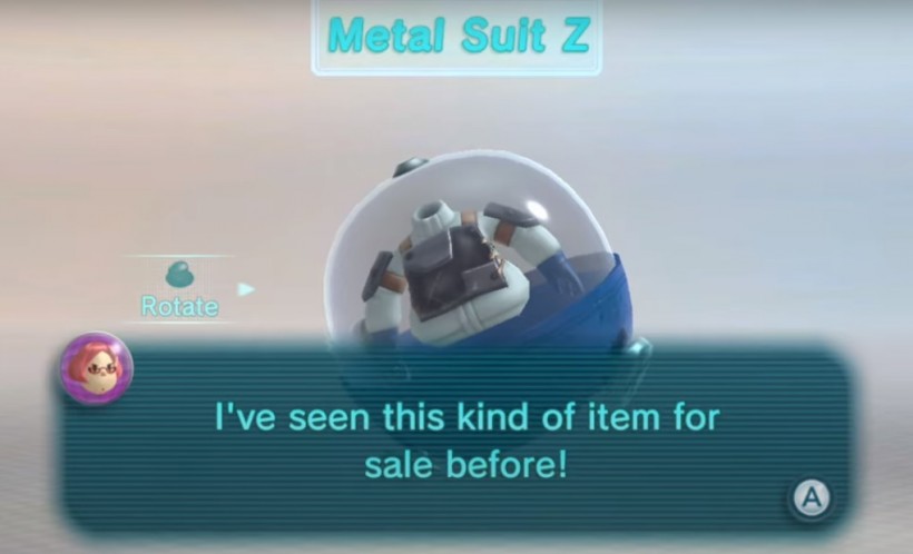 Pikmin 3 Deluxe: Metal Suit Z 