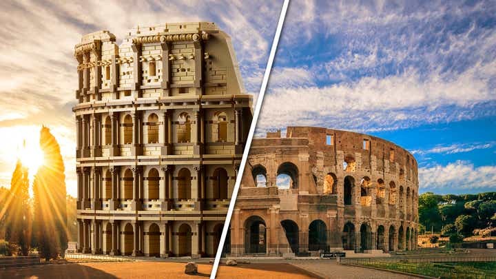9,036 pieces Roman Colosseum set