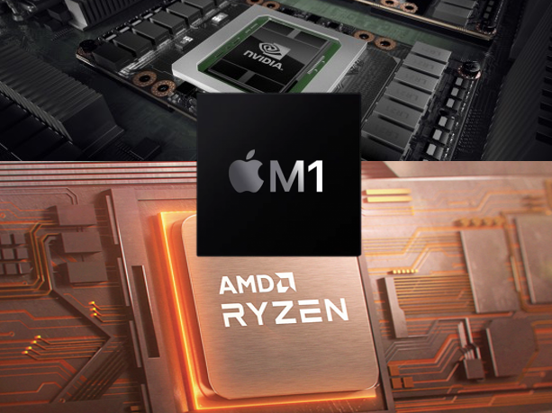 Apple vs. AMD and NVidia