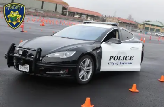 Fremont Police Tesla