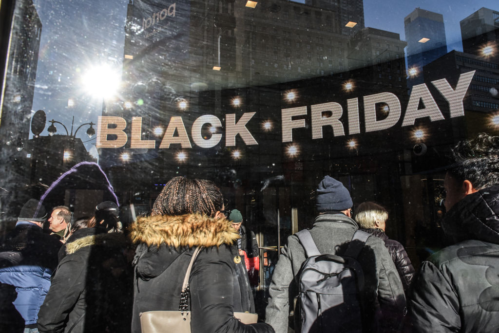 Shoppers Look For Deals On Black Friday