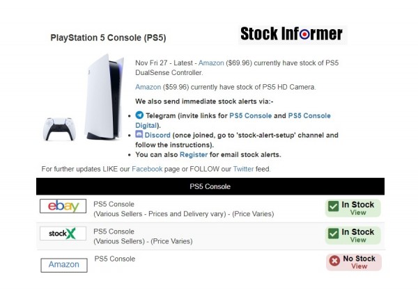 5 Best PS5 Stock Tracker Apps and Websites For In-Stock ...