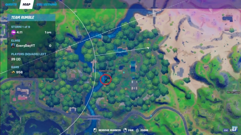 ‘Fortnite’ Chapter 2 Season 5: Here’s where to collect Maple Syrup Buckets in Weeping Woods (All three locations)