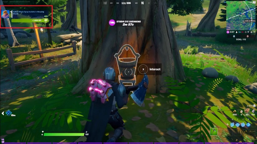 ‘Fortnite’ Chapter 2 Season 5: Here’s where to collect Maple Syrup Buckets in Weeping Woods (All three locations)