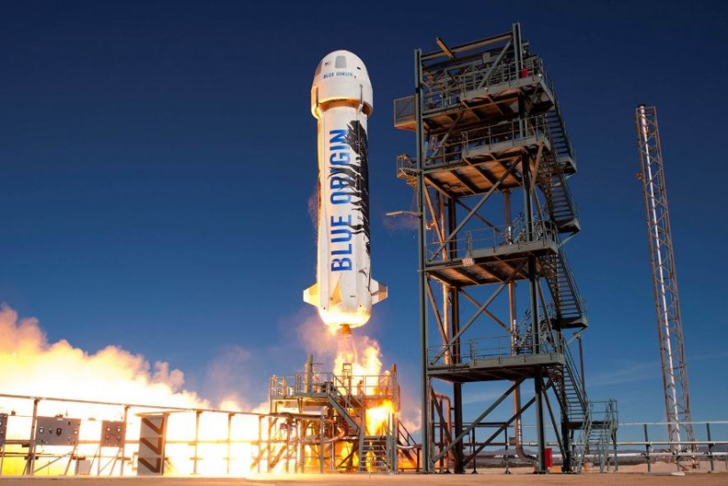 Jeff Bezos Claims Blue Origin's Rocket Will Take First Woman to Moon! He Reveals How Powerful BE-7 Engine Is