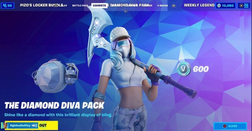 A Shiny Starter Pack Finally Arrives in 'Fortnite'! But, Is Diamond Diva Pack Worth It? Here's A Review You Need to Know