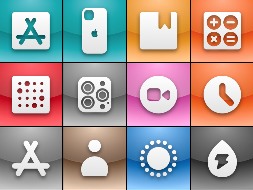 ios app icon set