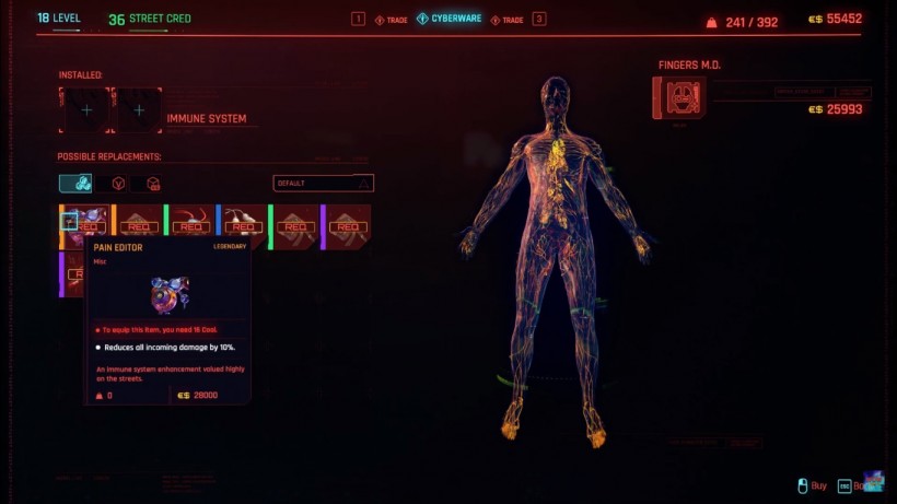 Cyberpunk 2077 Pain Editor Cyberware: Where to Find and How to get It?