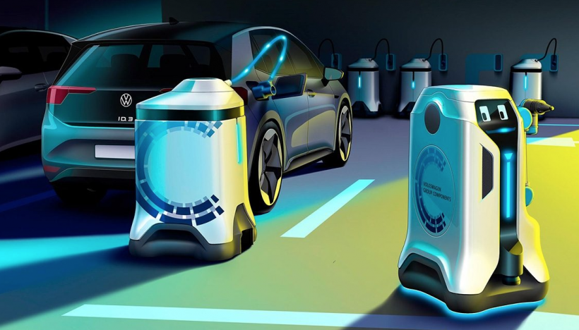 Volkswagen Mobile Charging Robot