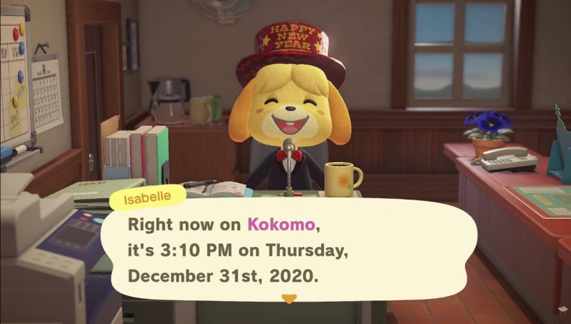 Animal Crossing New Horizons New Year's Eve Items Guide 