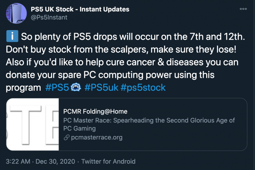 PS5 Stock Tracker Claims a PS5 can Restock as Early as Jan 7