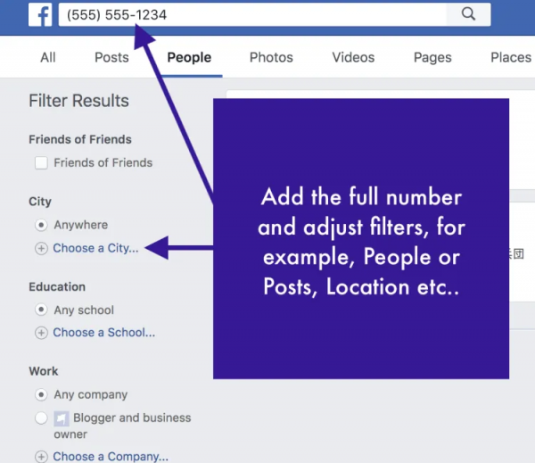 how to find someone in facebook with photo