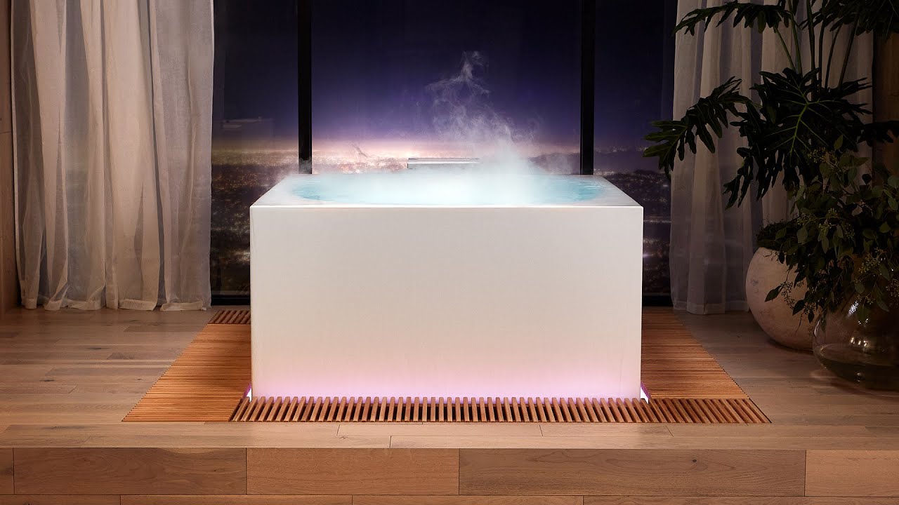 Kohler CES 2021 This 16,000 ‘Smart Bathtub’ with LED lights Simulates