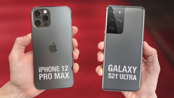 Iphone 12 Pro Max Vs Samsung Galaxy S21 Display Performance Battery And More Best Tech Magazine Tech News