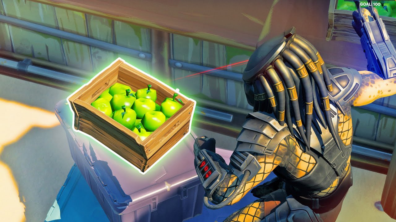 Game Guide: How to Destroy Apple and Tomato Boxes in 'Fortnite'