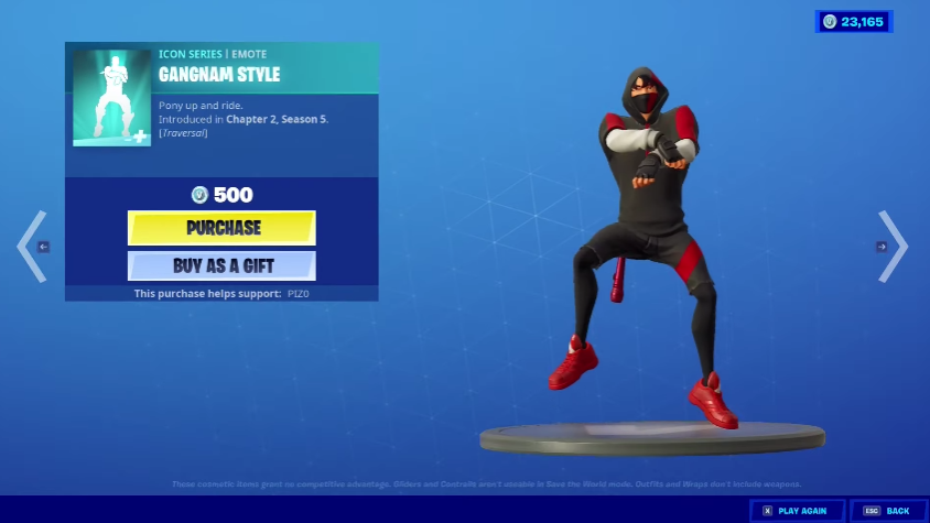 Fortnite Gangnam Style Dance Emote Is Now Live How To Get It Tech Times