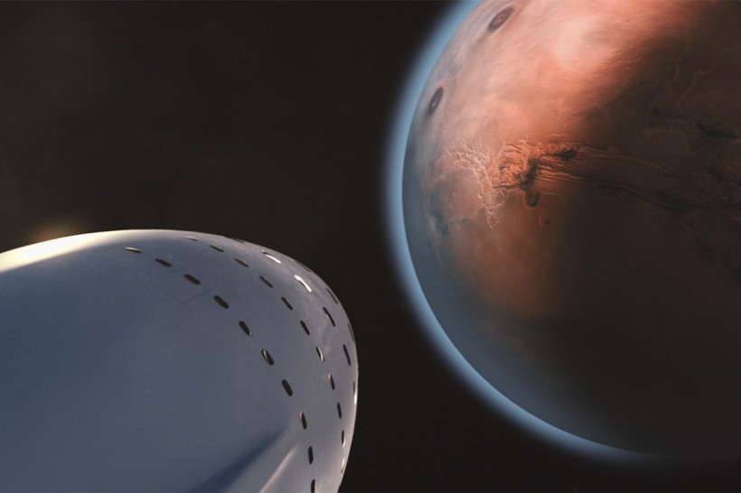 fusion rocket thrusters trip to Mars