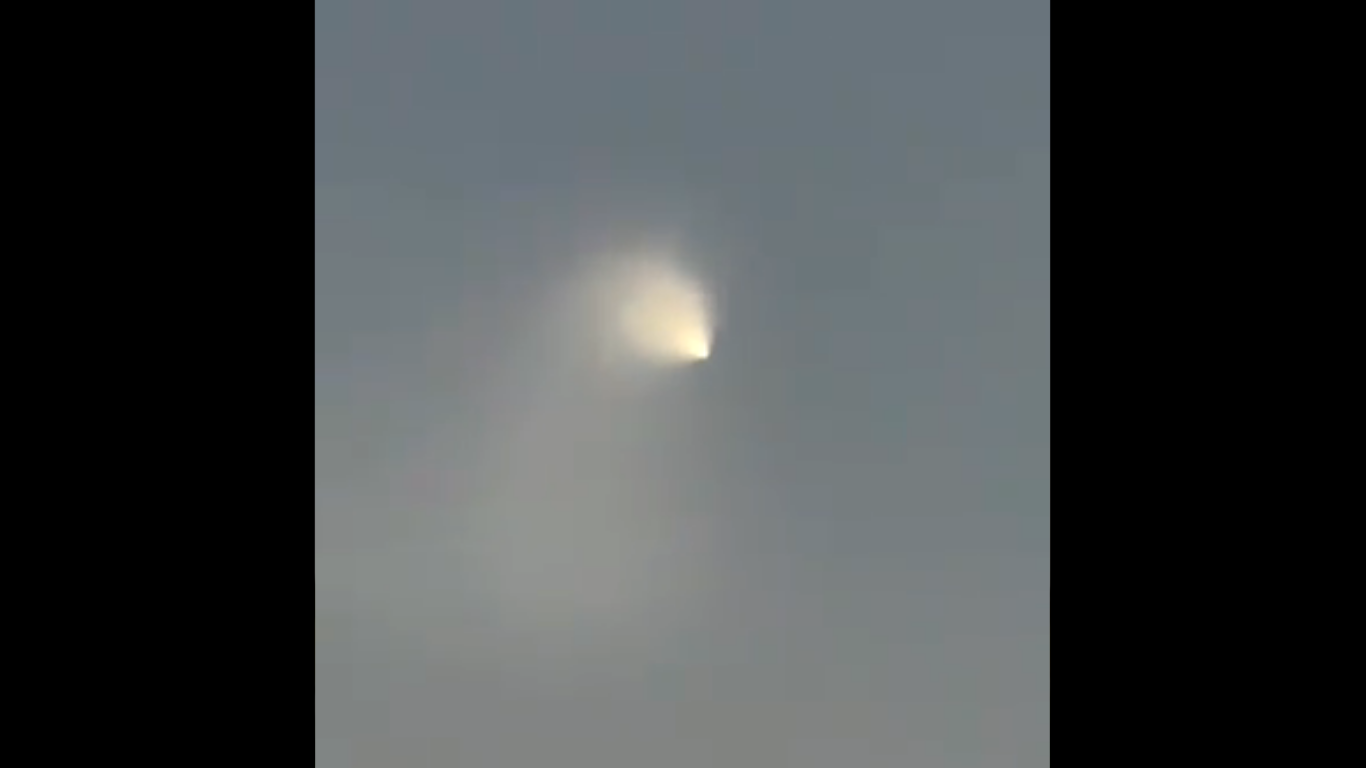 UFO South Florida Trident II missile
