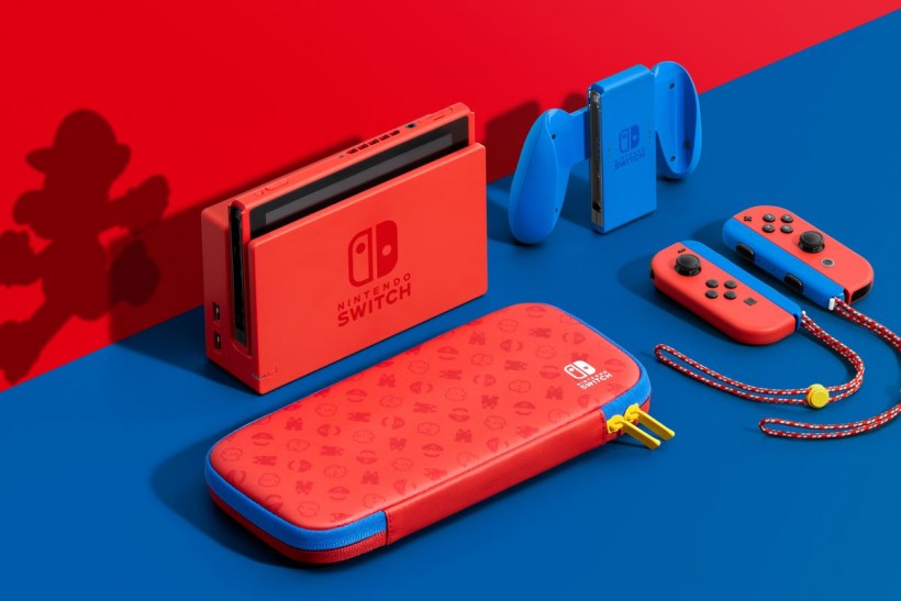  Super Mario Blue Red Switch Console Available at Best Buy and Other Stores Now
