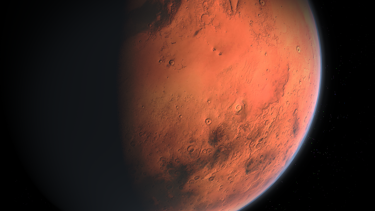 Mars landing video sound of Red Planet
