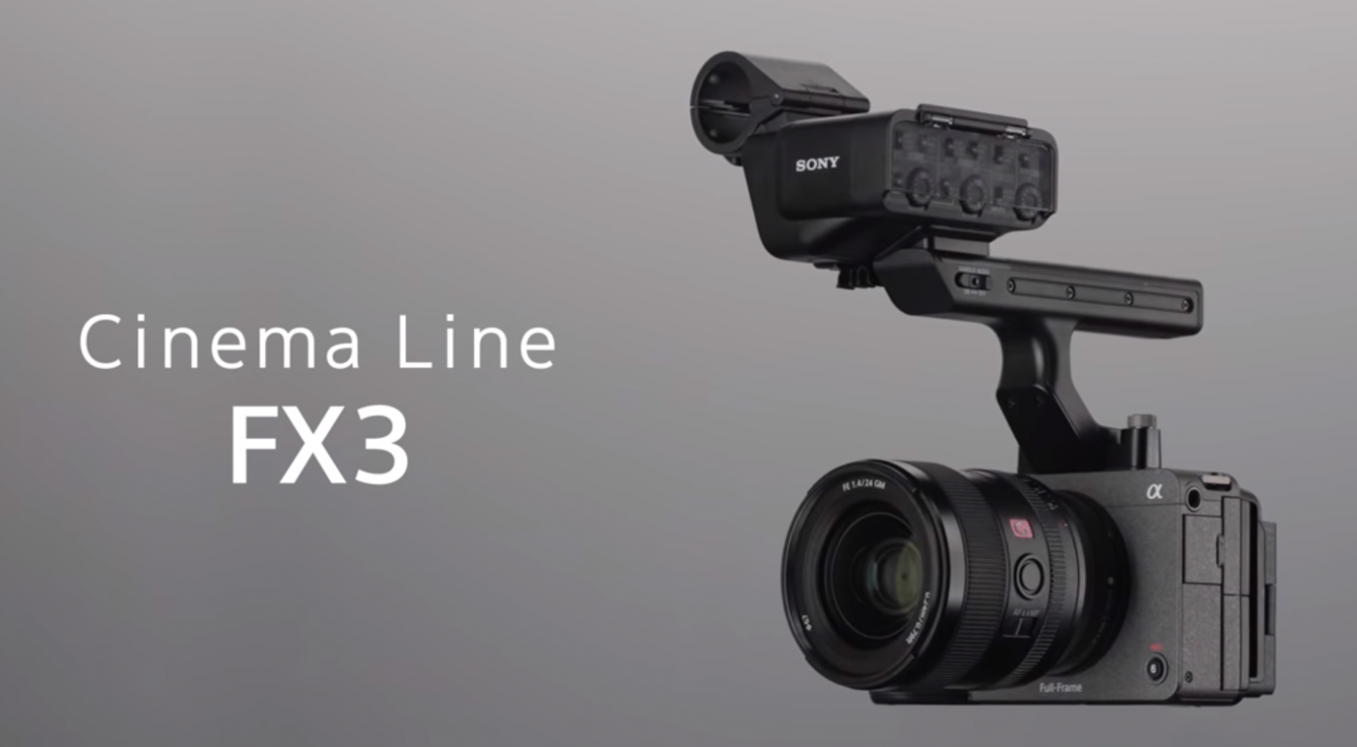 Sony FX3 Camera Targets Local Filmmakers: The Most Affordable Cinema Camera in the Market