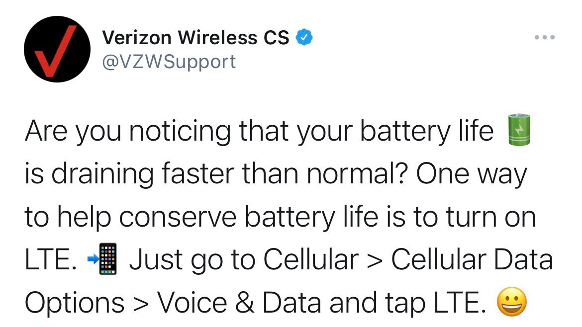 Verizon 5G Battery Drain