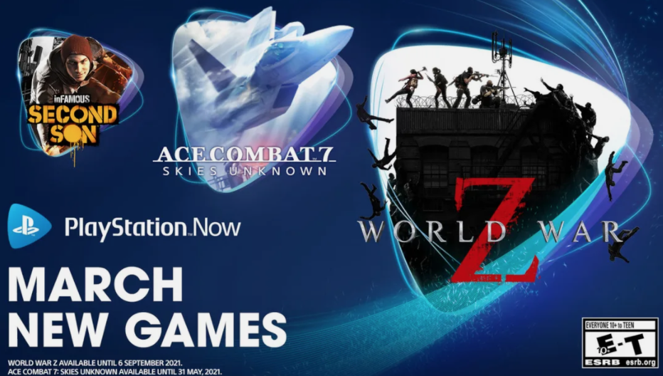 PlayStation Now March Games