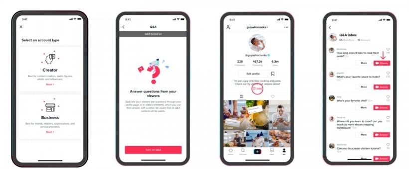 TikTok Adds Q&A Feature Available Today
