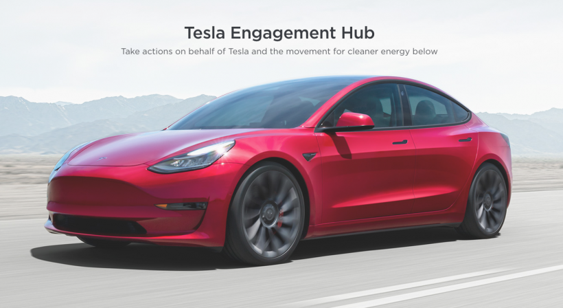 Engage Tesla